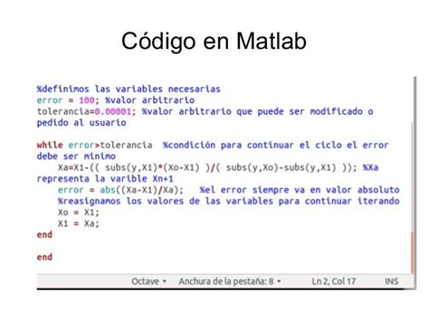 Roleta de seleção de código de matlab